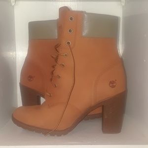 Timberland Glancy burnt orange color